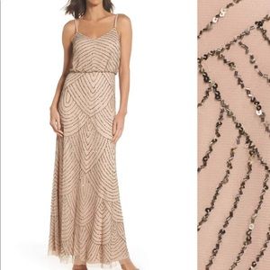 Adrianna Papell blouson gown